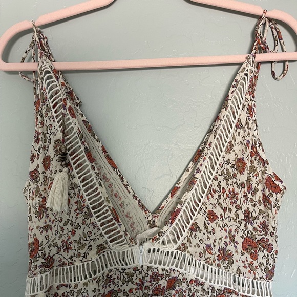 SAYLOR Anna Floral lace cut out Maxi Dress, size small - Picture 5 of 6